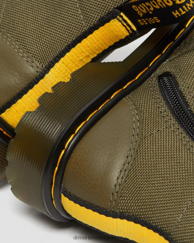 chaussure être Dr. Martens enfants bottes à lacets en cuir à panneaux junior 1460 Olvie 6RFZX0444