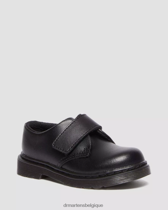 chaussure être Dr. Martens enfants chaussures oxford à velcro kamron pour nourrissons/tout-petits lampe t noire 6RFZX0397