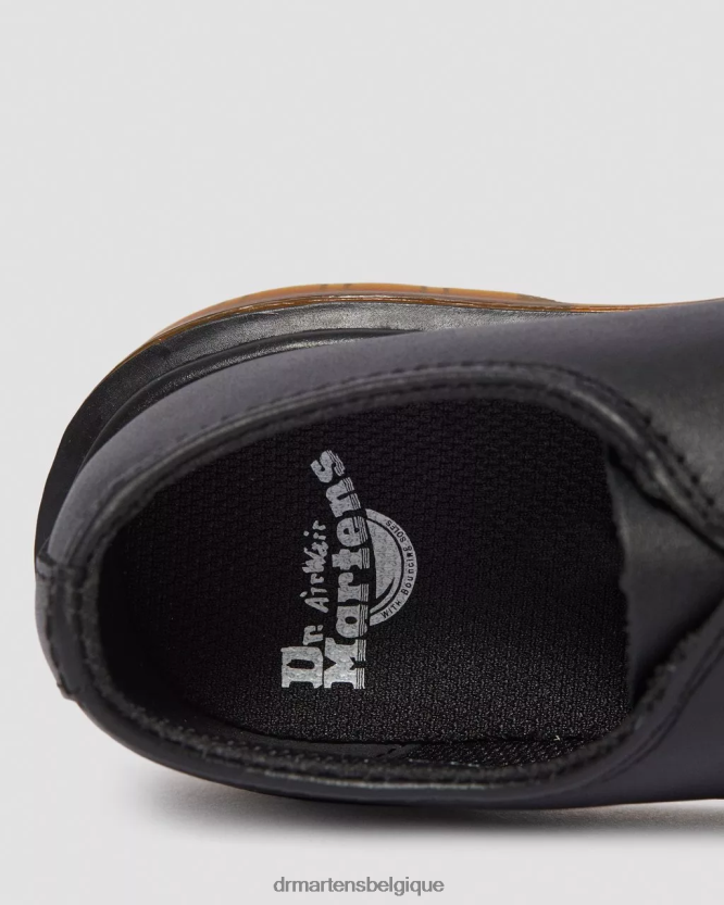 chaussure être Dr. Martens enfants chaussures richelieu en cuir 1461 junior noir doux t 6RFZX0443