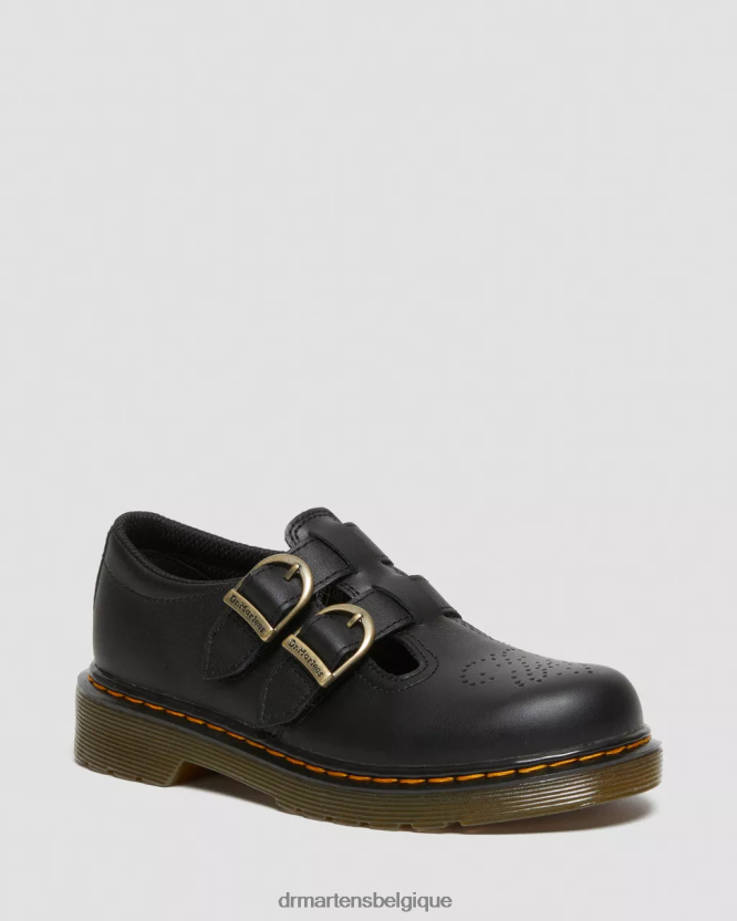 chaussure être Dr. Martens enfants chaussures mary jane en cuir softy t junior 8065 noir doux t 6RFZX0428