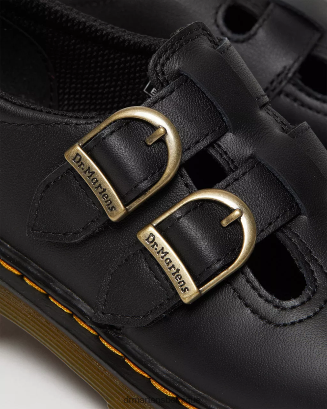 chaussure être Dr. Martens enfants chaussures mary jane en cuir softy t junior 8065 noir doux t 6RFZX0428