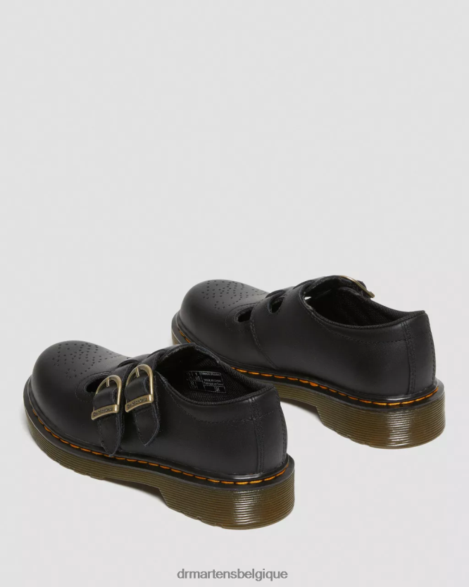chaussure être Dr. Martens enfants chaussures mary jane en cuir softy t junior 8065 noir doux t 6RFZX0428