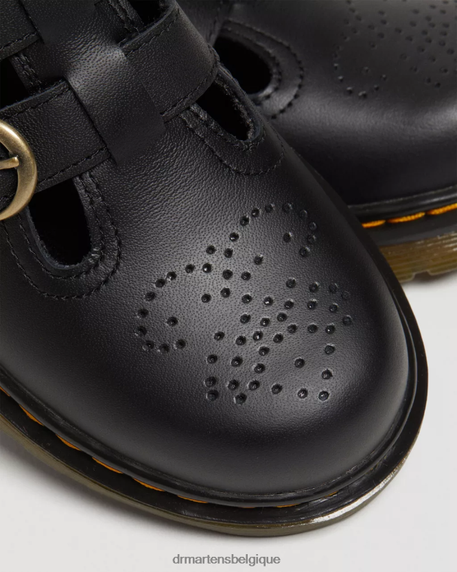 chaussure être Dr. Martens enfants chaussures mary jane en cuir softy t junior 8065 noir doux t 6RFZX0428