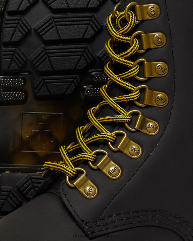 chaussure être Dr. Martens femmes 1460 pascal dm's bottes à lacets en cuir wintergrip chasse-neige noir 6RFZX0156