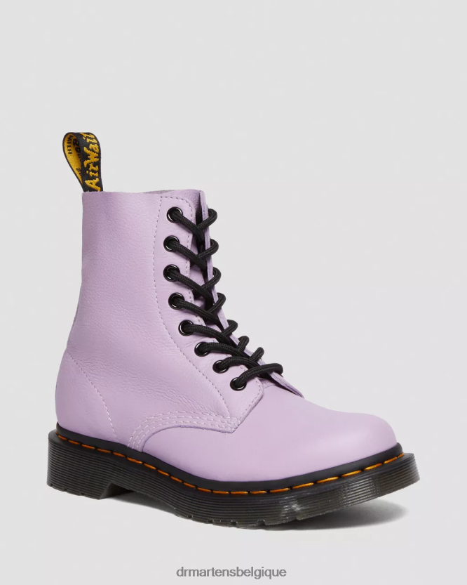 chaussure être Dr. Martens femmes Bottines à lacets avec œillets noirs 1460 Pascal Virginie lilas 6RFZX0192