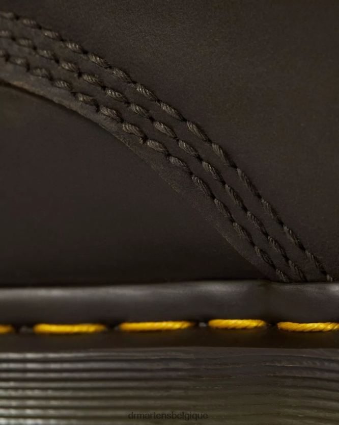 chaussure être Dr. Martens femmes Bottines à lacets en cuir Crazy Horse 1460 cheval fou marron 6RFZX022