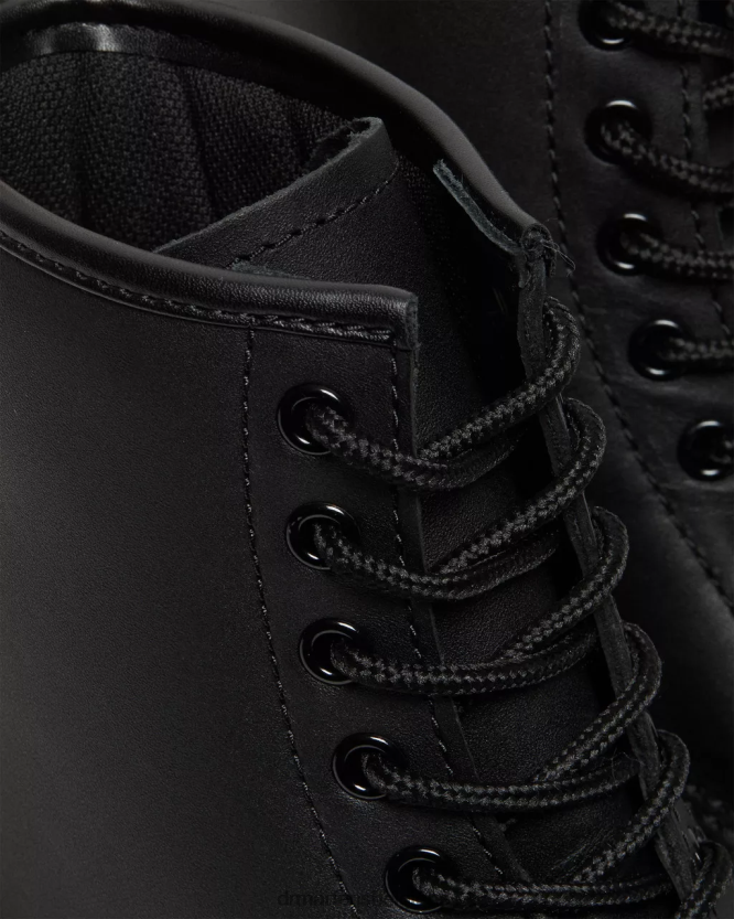 chaussure être Dr. Martens femmes Bottines à lacets en cuir antidérapantes 1460 noir industriel pleine fleur 6RFZX0386