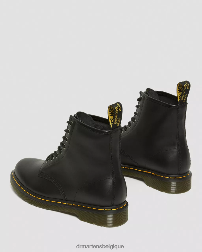 chaussure être Dr. Martens femmes Bottines à lacets en cuir nappa 1460 nappa noir 6RFZX012
