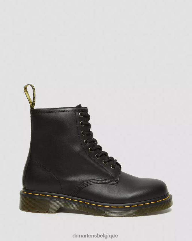 chaussure être Dr. Martens femmes Bottines à lacets en cuir nappa 1460 nappa noir 6RFZX012
