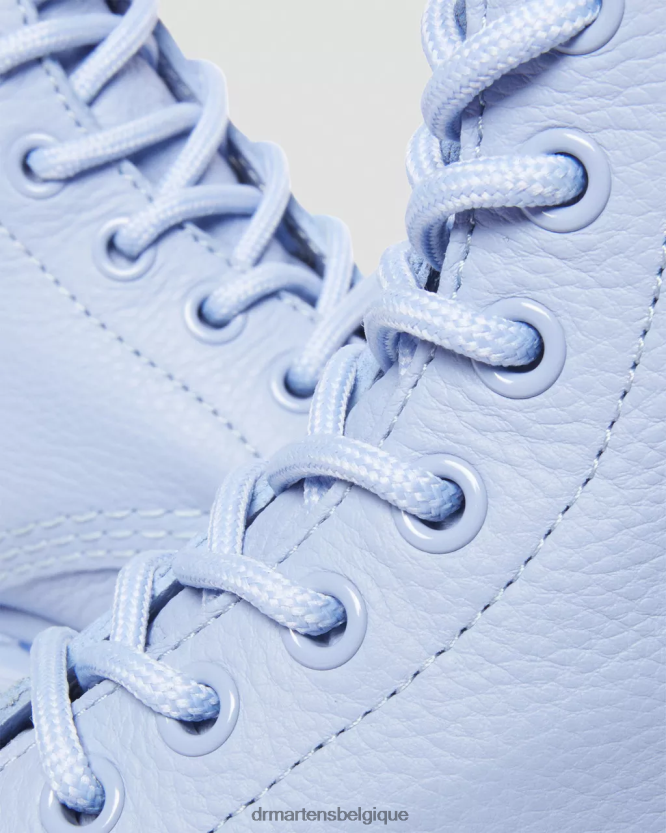 chaussure être Dr. Martens femmes bottines à lacets mono 1460 pascal Virginie bleu zen 6RFZX0191