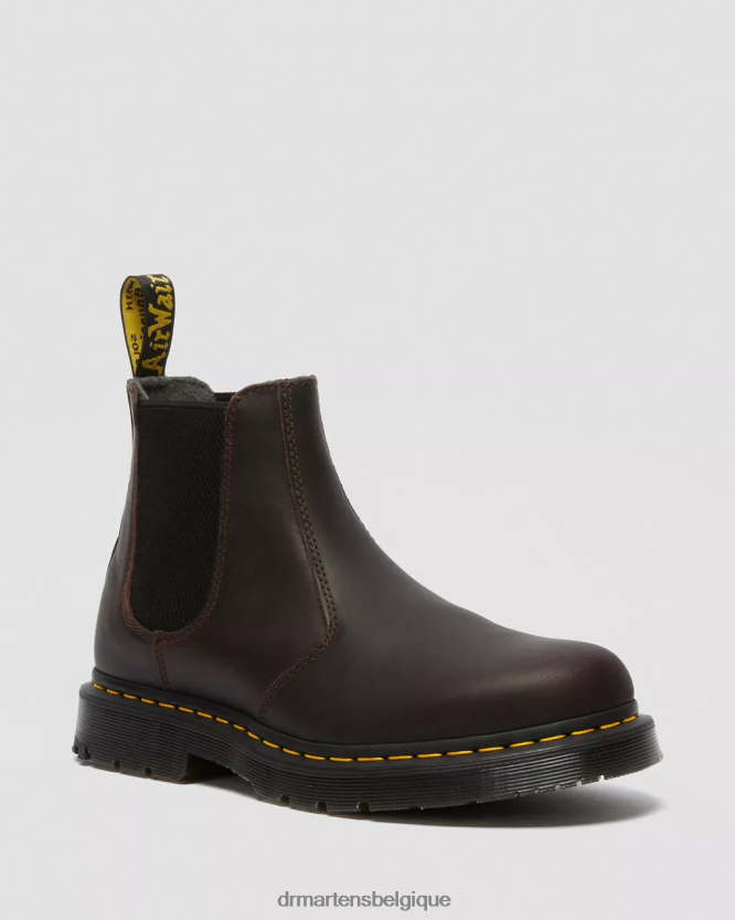 chaussure être Dr. Martens femmes Bottines Chelsea Wintergrip 2976 DM's chasse-neige à cacao 6RFZX0158