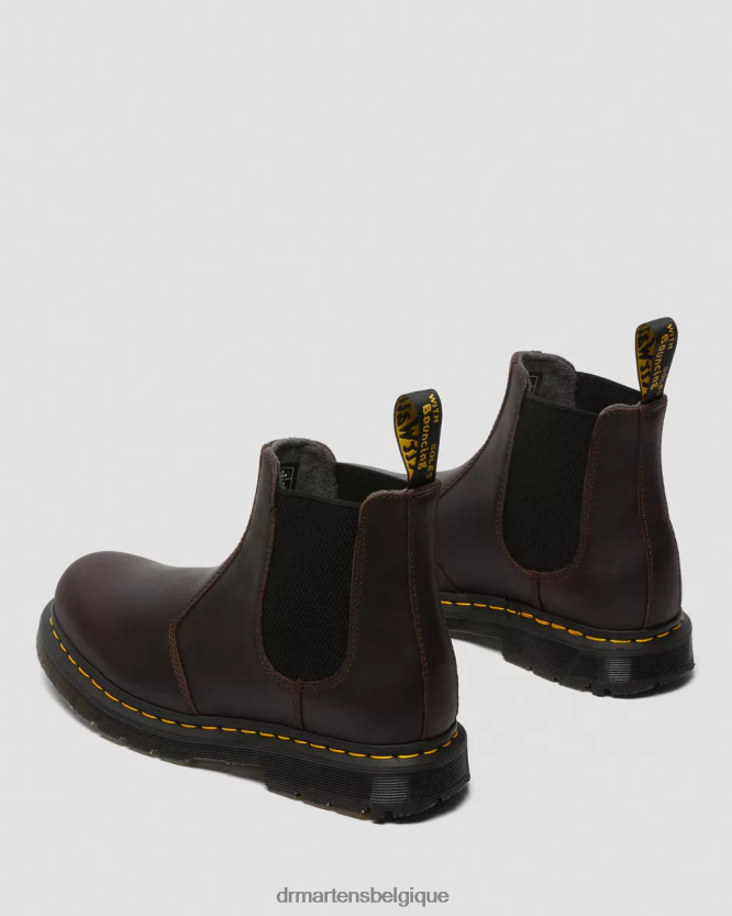 chaussure être Dr. Martens femmes Bottines Chelsea Wintergrip 2976 DM's chasse-neige à cacao 6RFZX0158