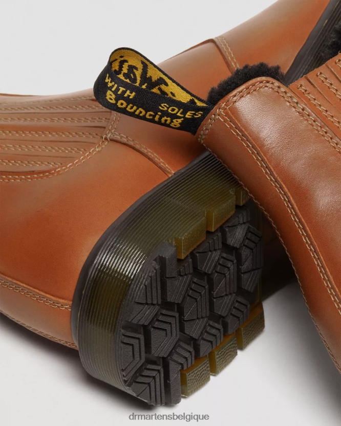 chaussure être Dr. Martens femmes Bottines chelsea en cuir Wintergrip 2976 dm's blizzard beige wp 6RFZX0124