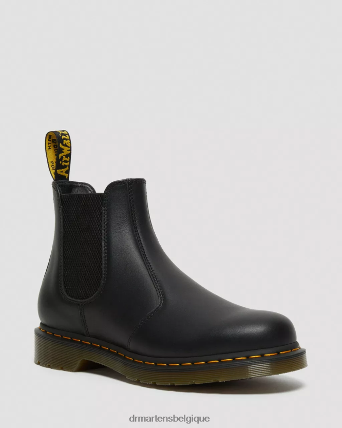 chaussure être Dr. Martens femmes Bottines chelsea en cuir nappa 2976 nappa noir 6RFZX039