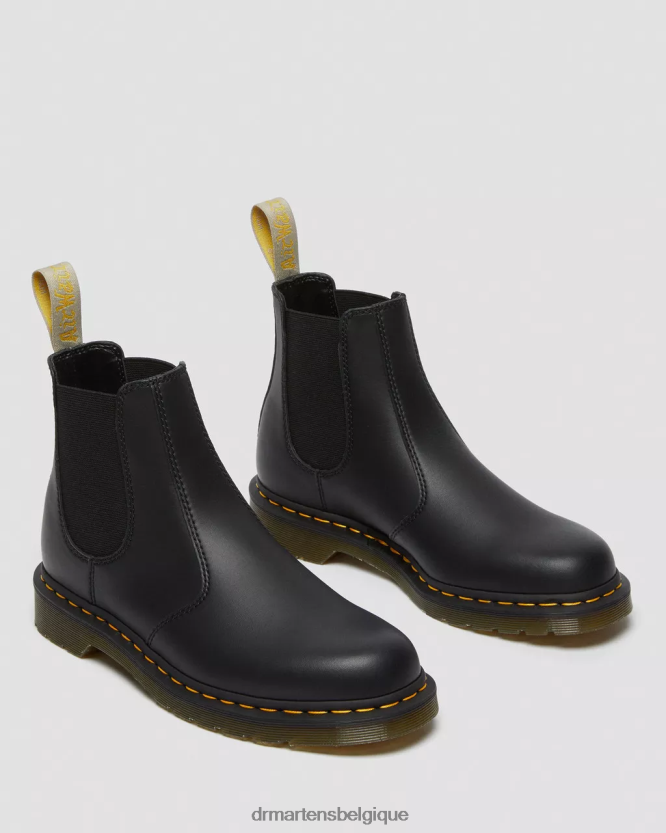 chaussure être Dr. Martens femmes bottines chelsea véganes 2976 felix Félix noir déteint 6RFZX07