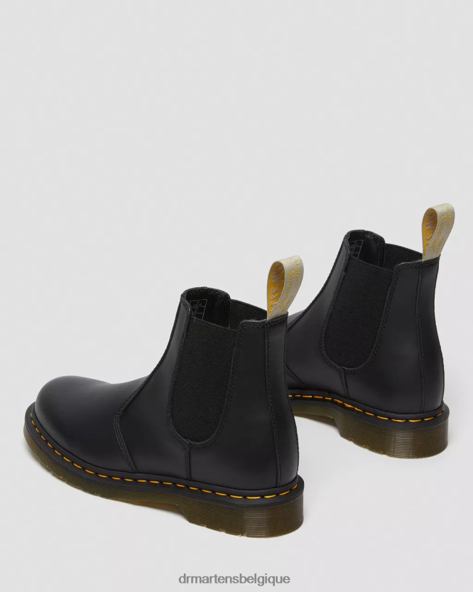 chaussure être Dr. Martens femmes bottines chelsea véganes 2976 felix Félix noir déteint 6RFZX07