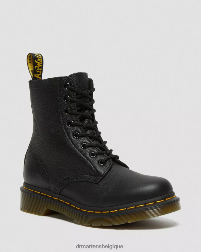 chaussure être Dr. Martens femmes bottes en cuir 1460 pascal virginia Virginie noire 6RFZX010