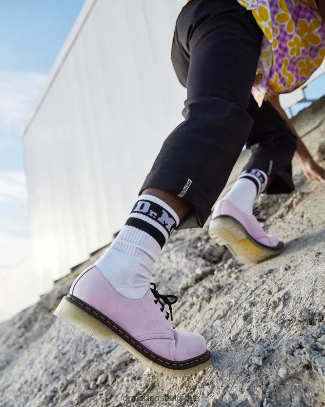 chaussure être Dr. Martens femmes Chaussures richelieu en cuir 1461 iced ii buttersoft lilas buttersoft wp 6RFZX0326