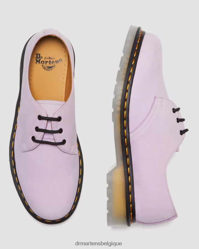 chaussure être Dr. Martens femmes Chaussures richelieu en cuir 1461 iced ii buttersoft lilas buttersoft wp 6RFZX0326
