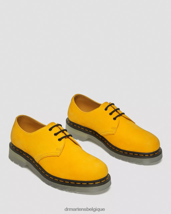 chaussure être Dr. Martens femmes Chaussures richelieu en cuir 1461 iced ii buttersoft wp jaune buttersoft 6RFZX0328