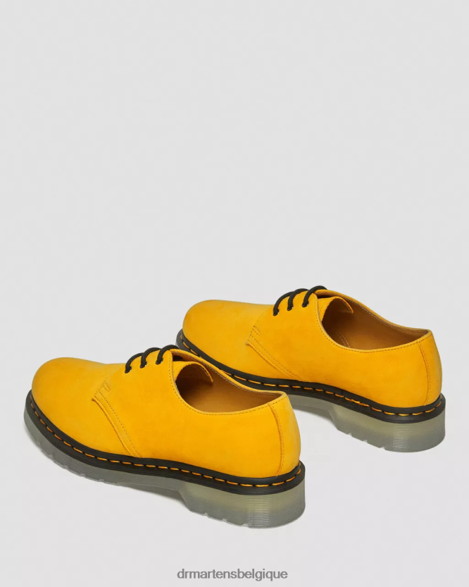 chaussure être Dr. Martens femmes Chaussures richelieu en cuir 1461 iced ii buttersoft wp jaune buttersoft 6RFZX0328