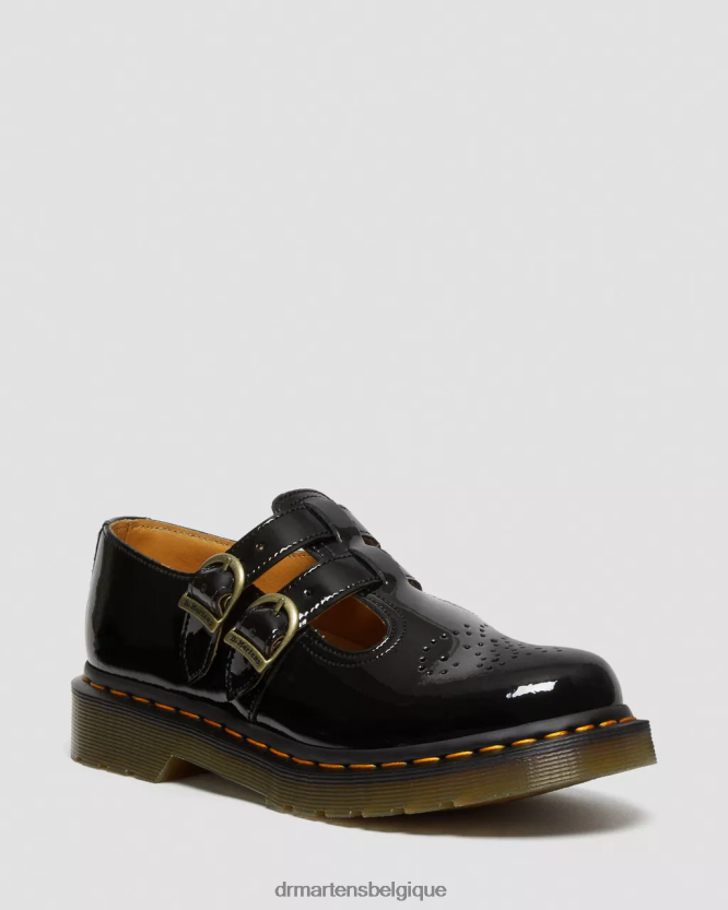 chaussure être Dr. Martens femmes Brevet 8065 lucido et lampe brevetée 6RFZX0338