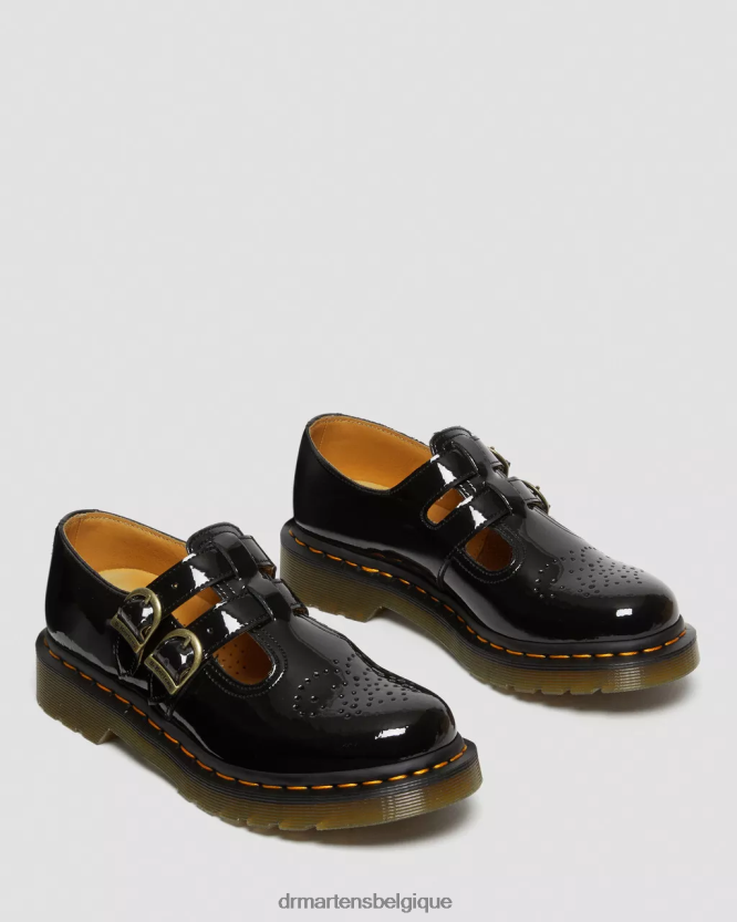 chaussure être Dr. Martens femmes Brevet 8065 lucido et lampe brevetée 6RFZX0338