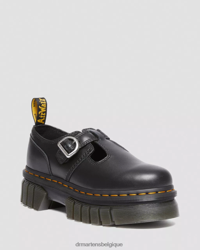chaussure être Dr. Martens femmes chaussures mary jane à plateforme nappa lux audrick nappa lux noir 6RFZX0228