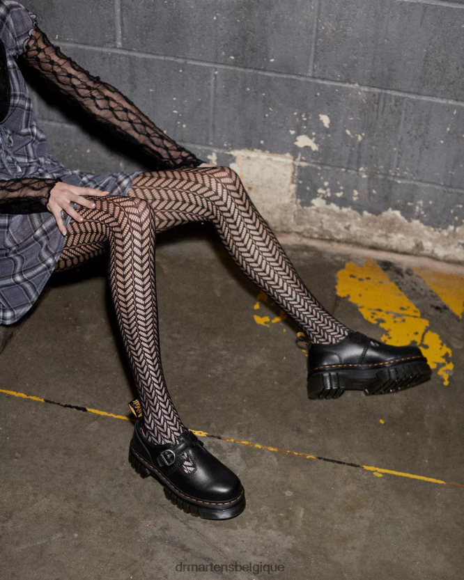 chaussure être Dr. Martens femmes chaussures mary jane à plateforme nappa lux audrick nappa lux noir 6RFZX0228