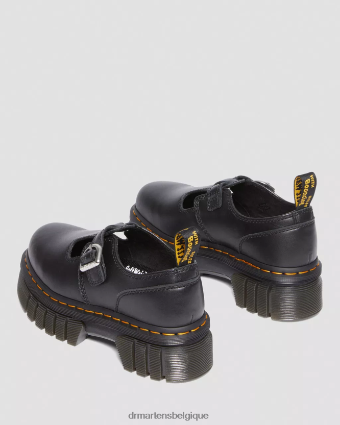 chaussure être Dr. Martens femmes chaussures mary jane à plateforme nappa lux audrick nappa lux noir 6RFZX0228