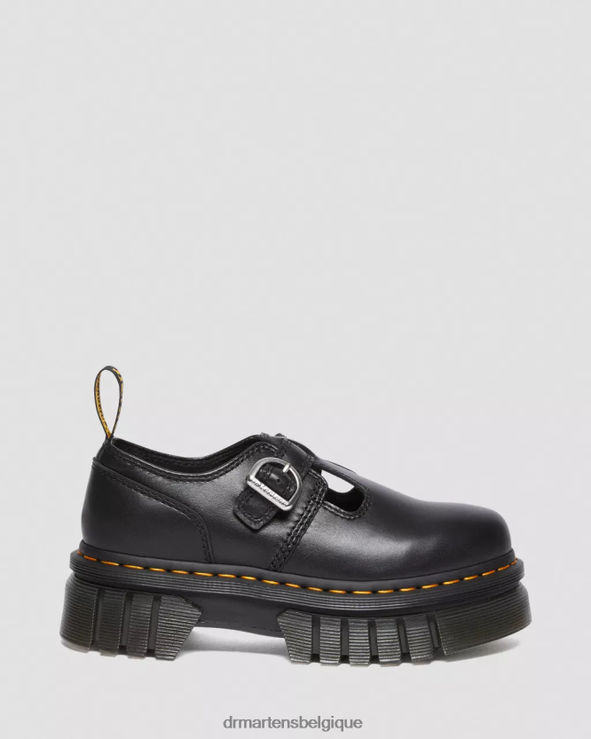 chaussure être Dr. Martens femmes chaussures mary jane à plateforme nappa lux audrick nappa lux noir 6RFZX0228