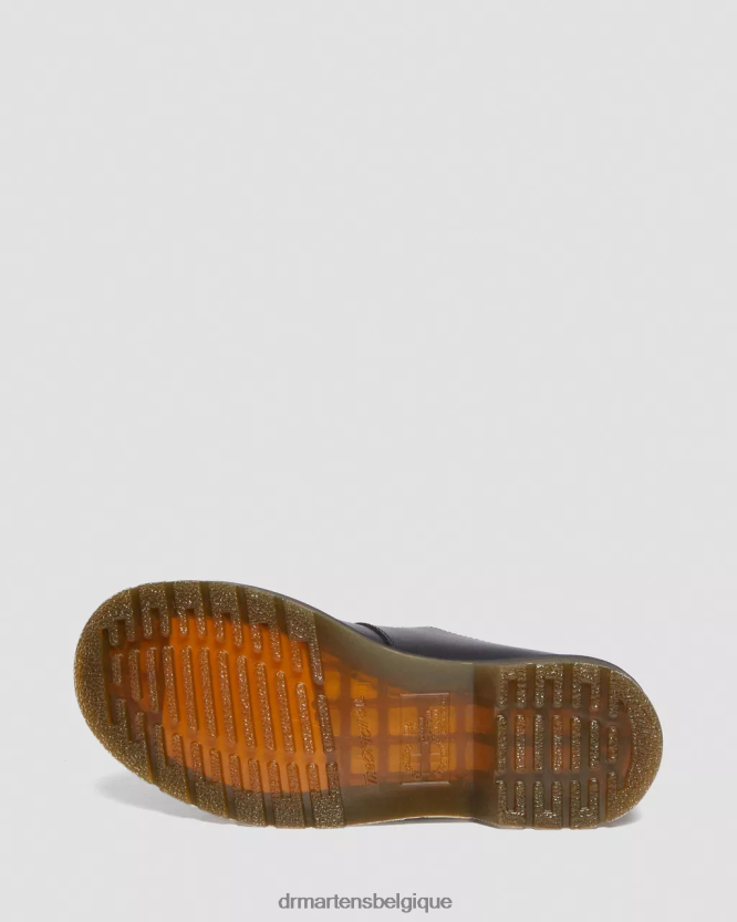 chaussure être Dr. Martens femmes chaussures végétaliennes 8065 felix mary jane Félix noir déteint 6RFZX0336