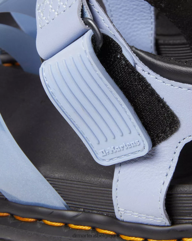 chaussure être Dr. Martens femmes Blaire Jelly - Sandales à brides pailletées Pise bleue zen 6RFZX0353