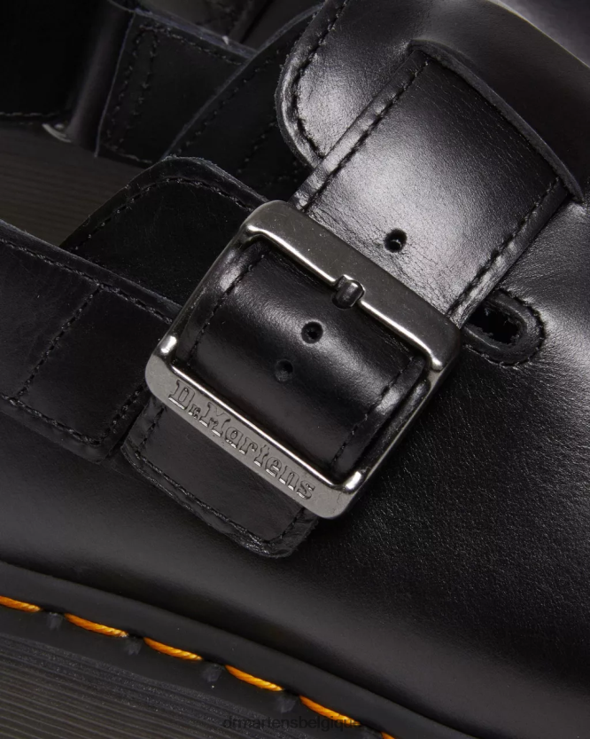 chaussure être Dr. Martens femmes mules à bride arrière en cuir Jorge II Brando brando noir 6RFZX0344