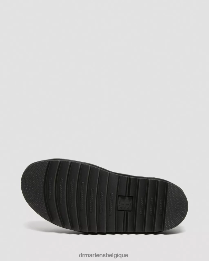 chaussure être Dr. Martens femmes sandales à brides en cuir Blaire Brando brando noir 6RFZX0345