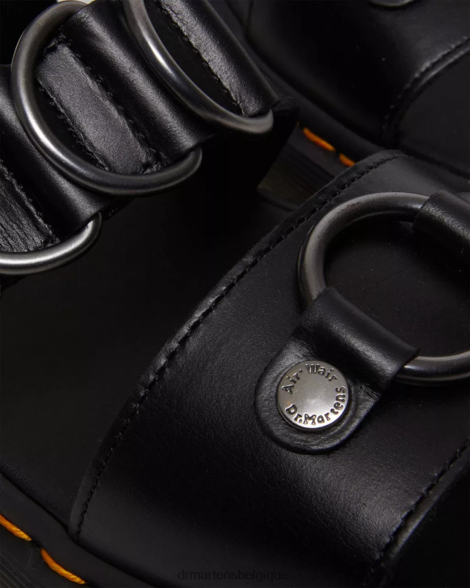 chaussure être Dr. Martens femmes sandales à brides en cuir Gryphon Alternative Brando brando noir 6RFZX0357