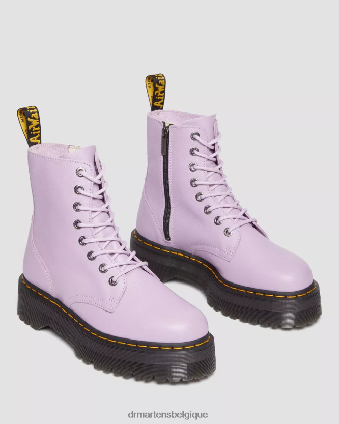 chaussure être Dr. Martens Hommes bottes jadon plates-formes en cuir pisa Pise lilas 6RFZX0123