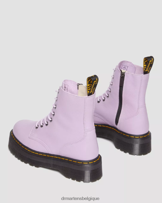 chaussure être Dr. Martens Hommes bottes jadon plates-formes en cuir pisa Pise lilas 6RFZX0123