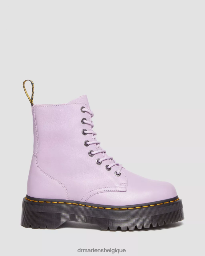 chaussure être Dr. Martens Hommes bottes jadon plates-formes en cuir pisa Pise lilas 6RFZX0123