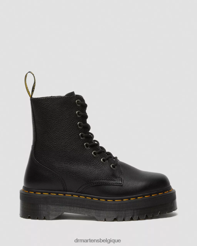 chaussure être Dr. Martens Hommes bottes jadon plates-formes en cuir pisa Pise noire 6RFZX013
