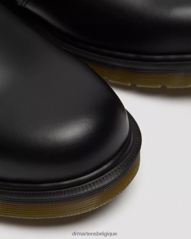 chaussure être Dr. Martens Hommes Bottines chelsea en cuir lisse 2976 noir lisse 6RFZX03