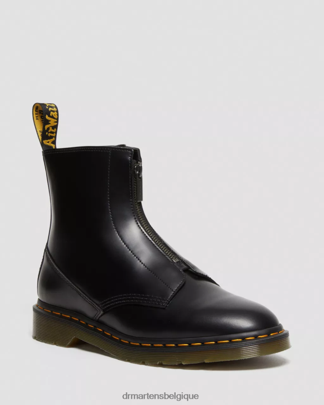 chaussure être Dr. Martens Hommes bottes cabbott lisses noir poli lisse 6RFZX0387