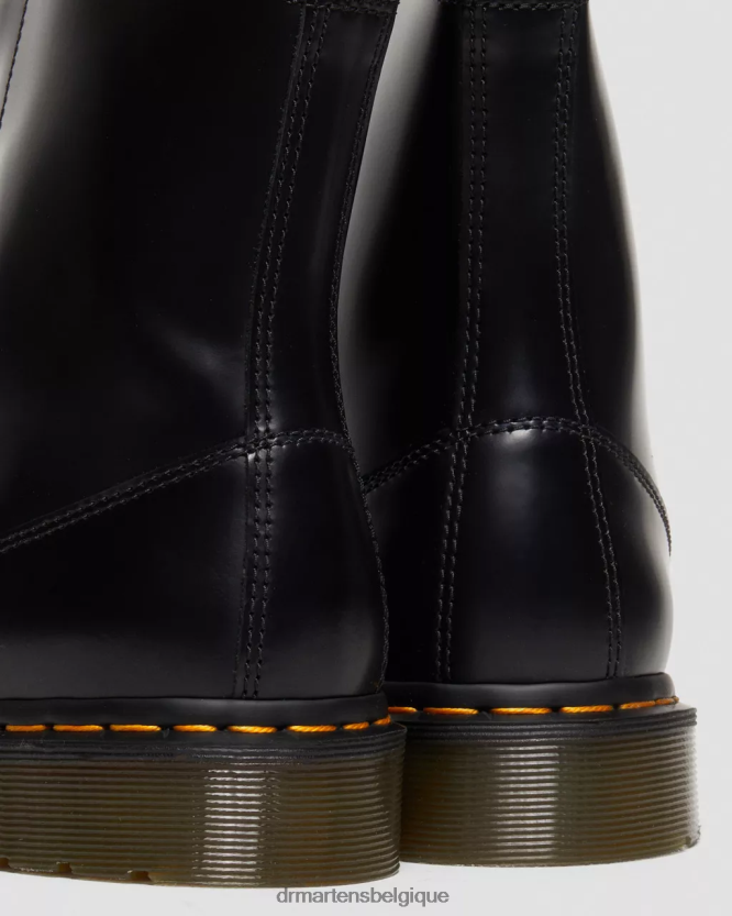 chaussure être Dr. Martens Hommes bottes cabbott lisses noir poli lisse 6RFZX0387