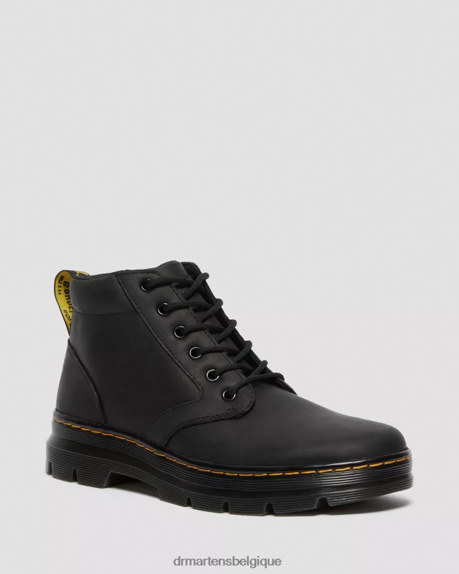 chaussure être Dr. Martens Hommes bottes décontractées en cuir bonny Wyoming noir 6RFZX078