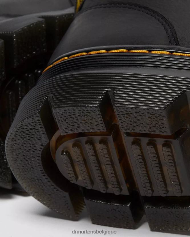 chaussure être Dr. Martens Hommes bottes décontractées en cuir bonny Wyoming noir 6RFZX078