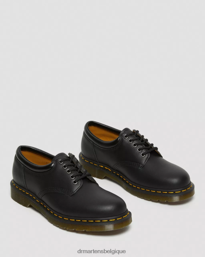 chaussure être Dr. Martens Hommes Chaussures décontractées en cuir nappa 8053 nappa noir 6RFZX0291
