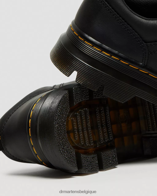 chaussure être Dr. Martens Hommes Reeder Wyoming chaussures utilitaires en cuir Wyoming noir 6RFZX0390