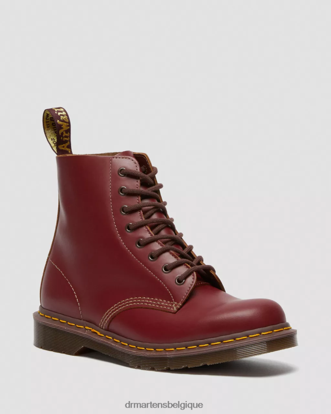 chaussure être Dr. Martens unisexe 1460 vintage made in England bottes à lacets quilon rouge 6RFZX069