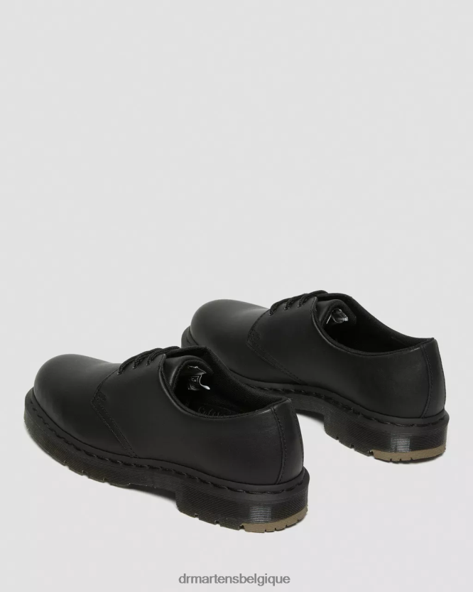 chaussure être Dr. Martens unisexe 1461 chaussures richelieu antidérapantes mono noir industriel pleine fleur 6RFZX0306