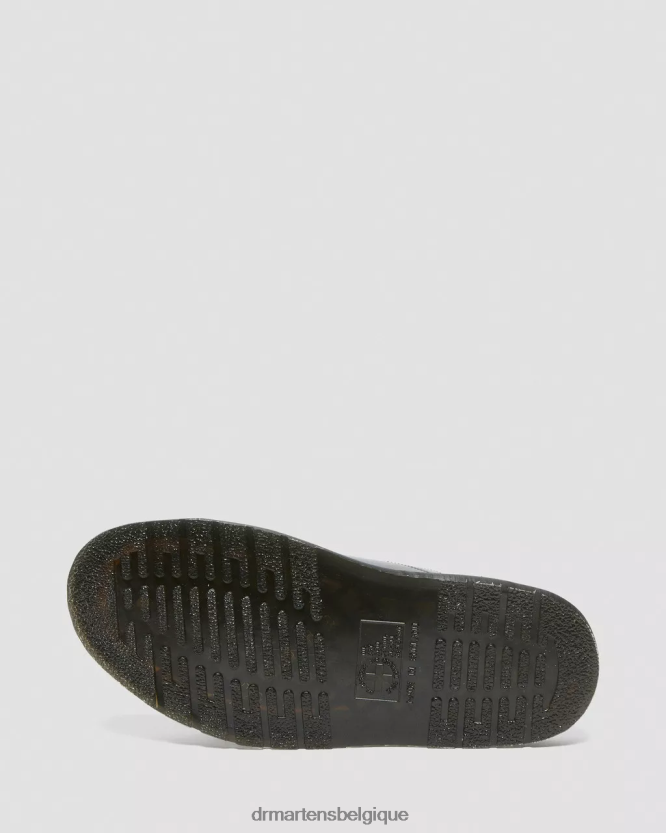 chaussure être Dr. Martens unisexe Dayne Made In England - Sandales à enfiler en cuir noir 6RFZX0358